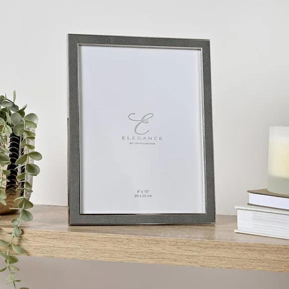 Elegance Faux Shagreen Photo Frame 1