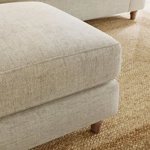Flori Basket Weave Footstool 4