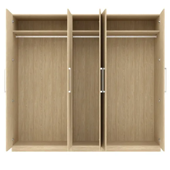 Foster 5 Door Wardrobe 4