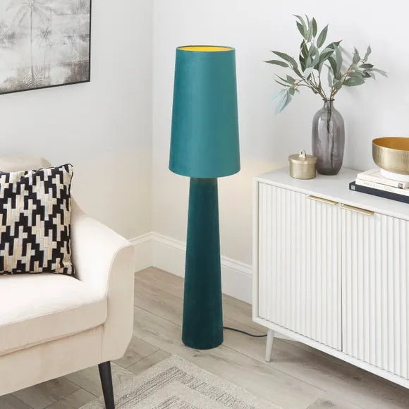 Nesa Velvet Floor Lamp 1