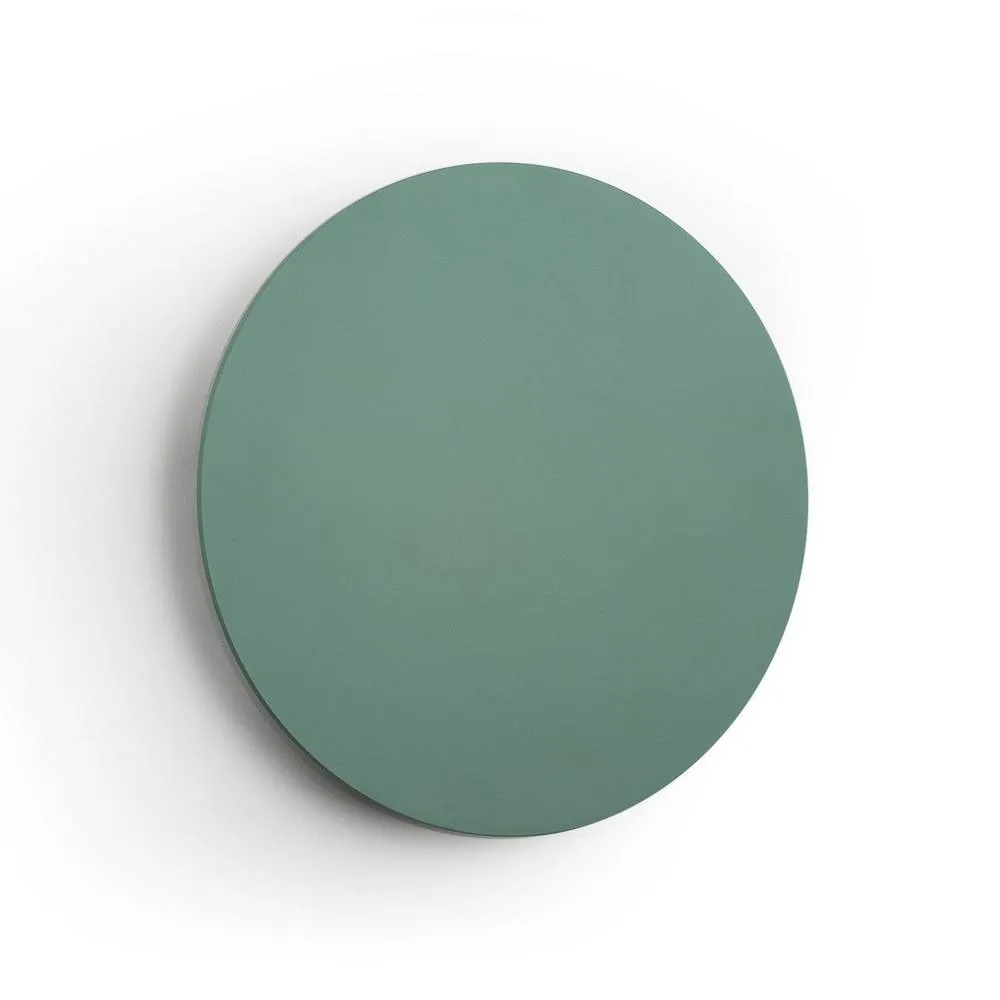 Netlighting Oregon Plus 12cm Flush Wall Lamp Green 390lm 3000K 3