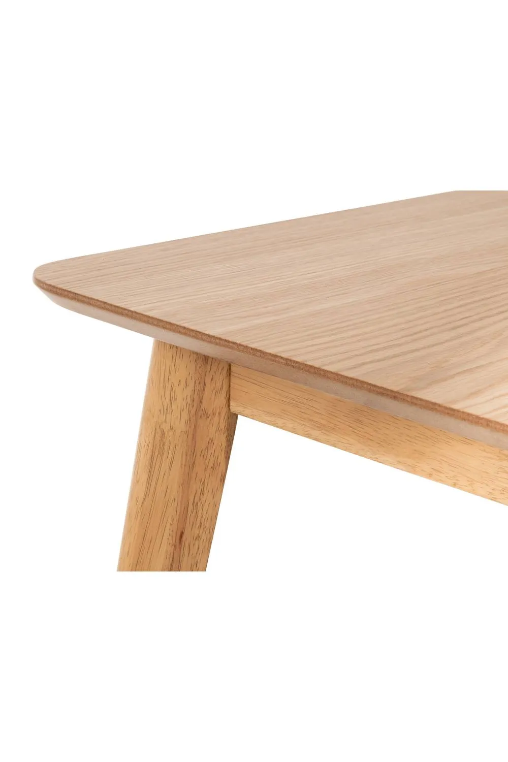 Julian Bowen Boden Rectangular 4-6 Seater Dining Table in Light Oak 6