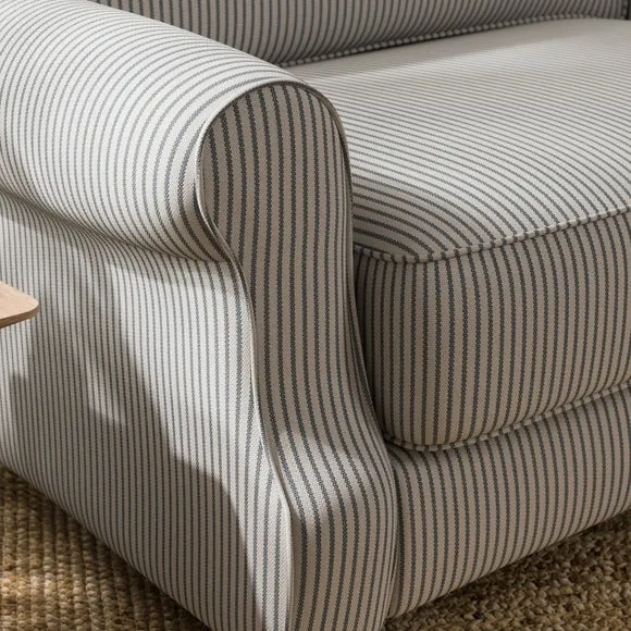 Millie Tiny Stripe Single Snuggle Sofa Bed 5