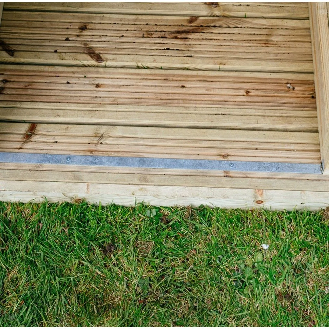 Buttercup Farm Shireburn Single Wheelie Bin Store - Fits 1 x 180L or 1 x 240L Bins in Brown 5