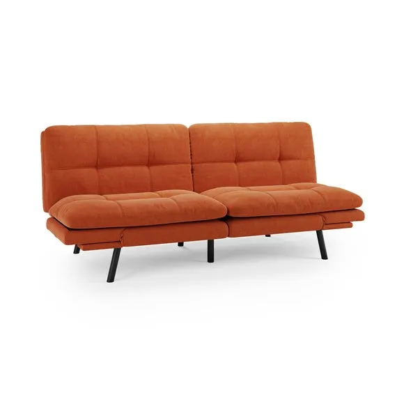 Harrison Quilted Chenille Clic Clac Sofa Bed 5