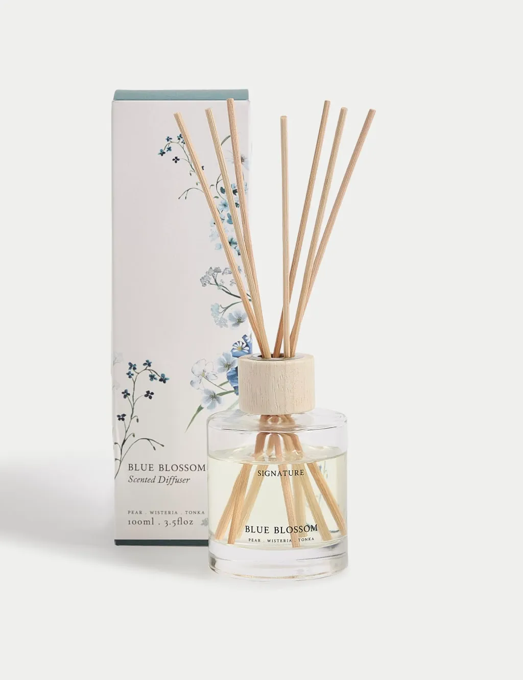 Signature Blue Blossom 100ml Diffuser Blue Mix