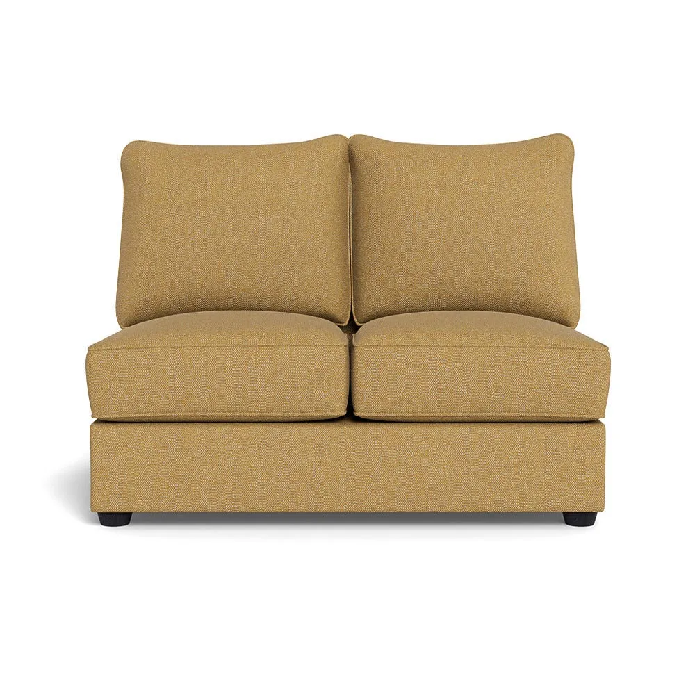 Heal's Tailor Double Unit Boucle Tweed Citrine Black Beech Feet