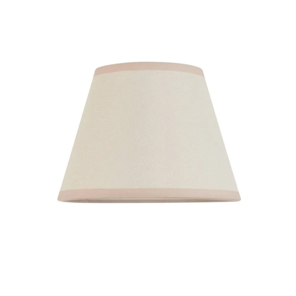Netlighting Obelisk T Bar Wall Light Fabric Ivy Shade 20cm B22 in White 6