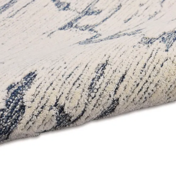 Calvin Klein Sculptural Abstract Wool Rug 4
