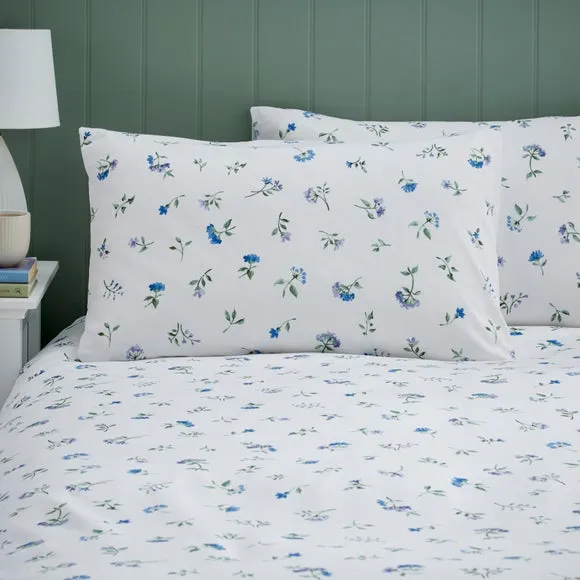 Margo Floral 144 Thread Count 100% Cotton Duvet Cover & Pillowcase Set 2