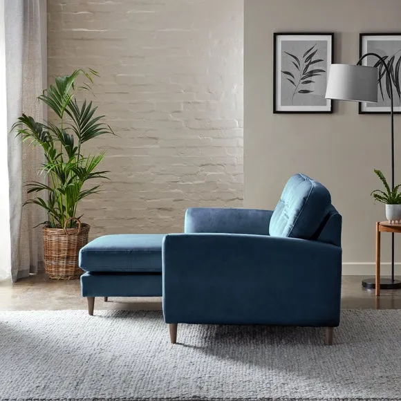 Sven Opulent Velvet Reversible Corner Chaise Sofa 5