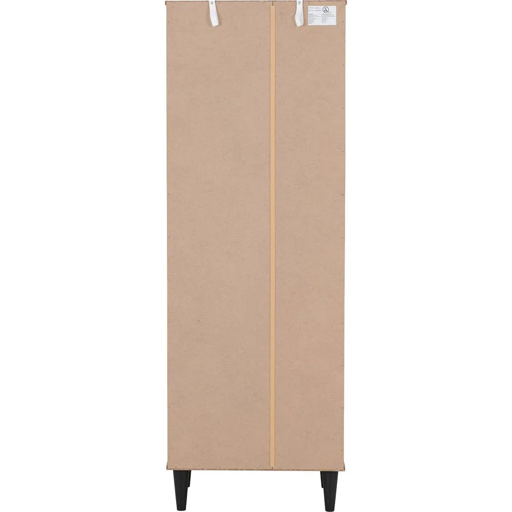 Seconique Tessa 1 Door 2 Drawer Bookcase Unit in Natural 6
