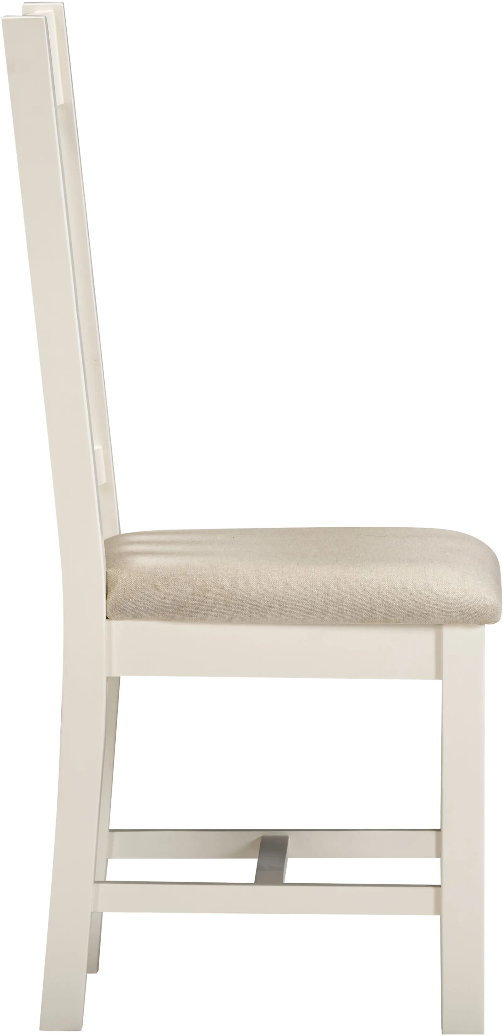 Seconique Windsor Slatted Chair (Box of 2) in Ivory 4