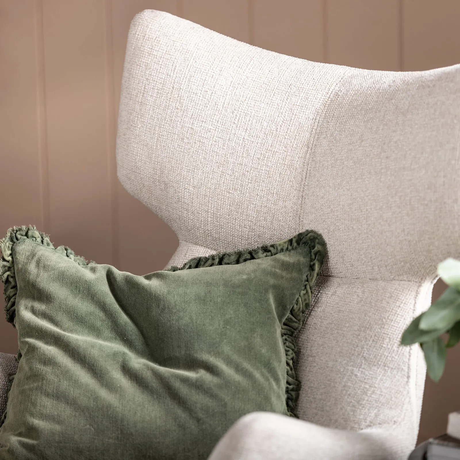 Pendock Beige Swivel Armchair, Neutral Fabric | Barker & Stonehouse 4