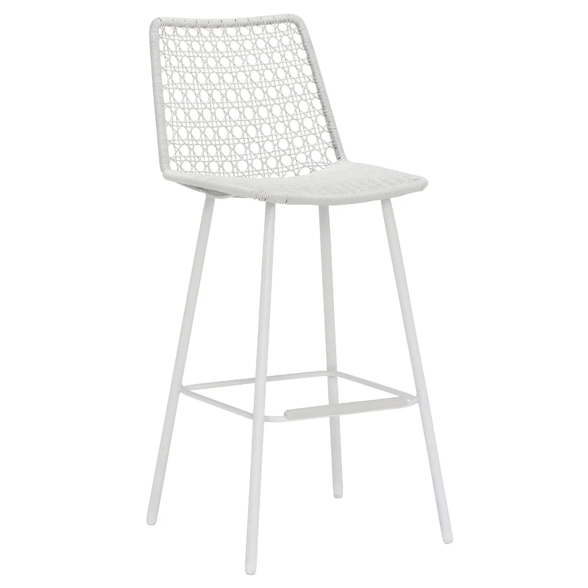 Faro Garden Bar Stool, Stone