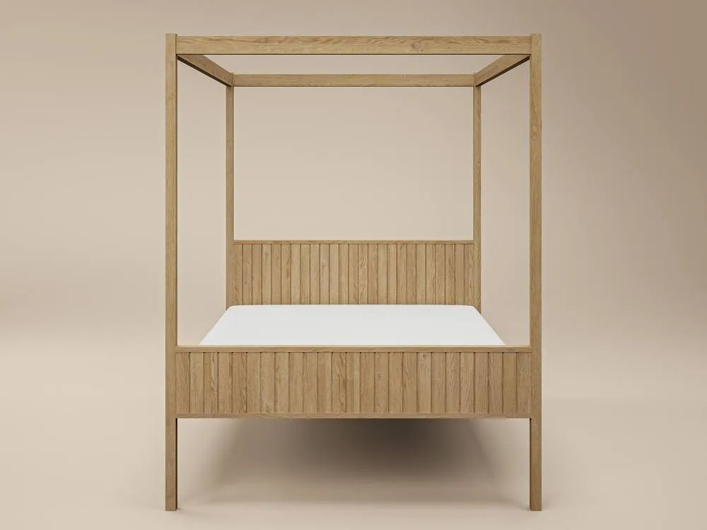 Flair Maddy 4 Poster Bed Natural 4