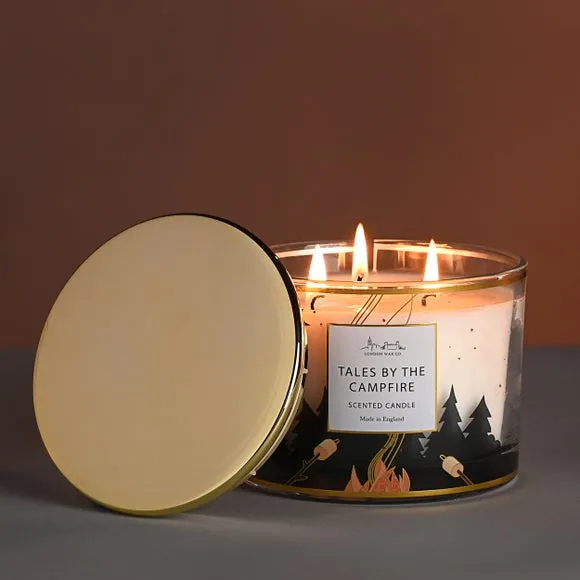 The London Wax Co Tales By The Campfire Multi Wick Candle