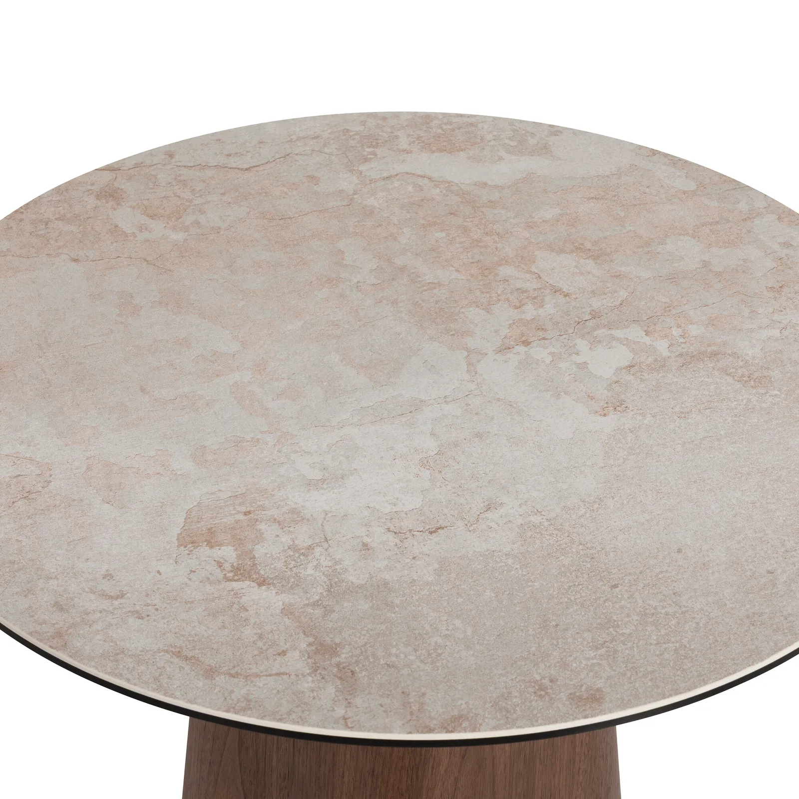 Cosmos Side Table, Round, White Ceramic | Barker & Stonehouse 5