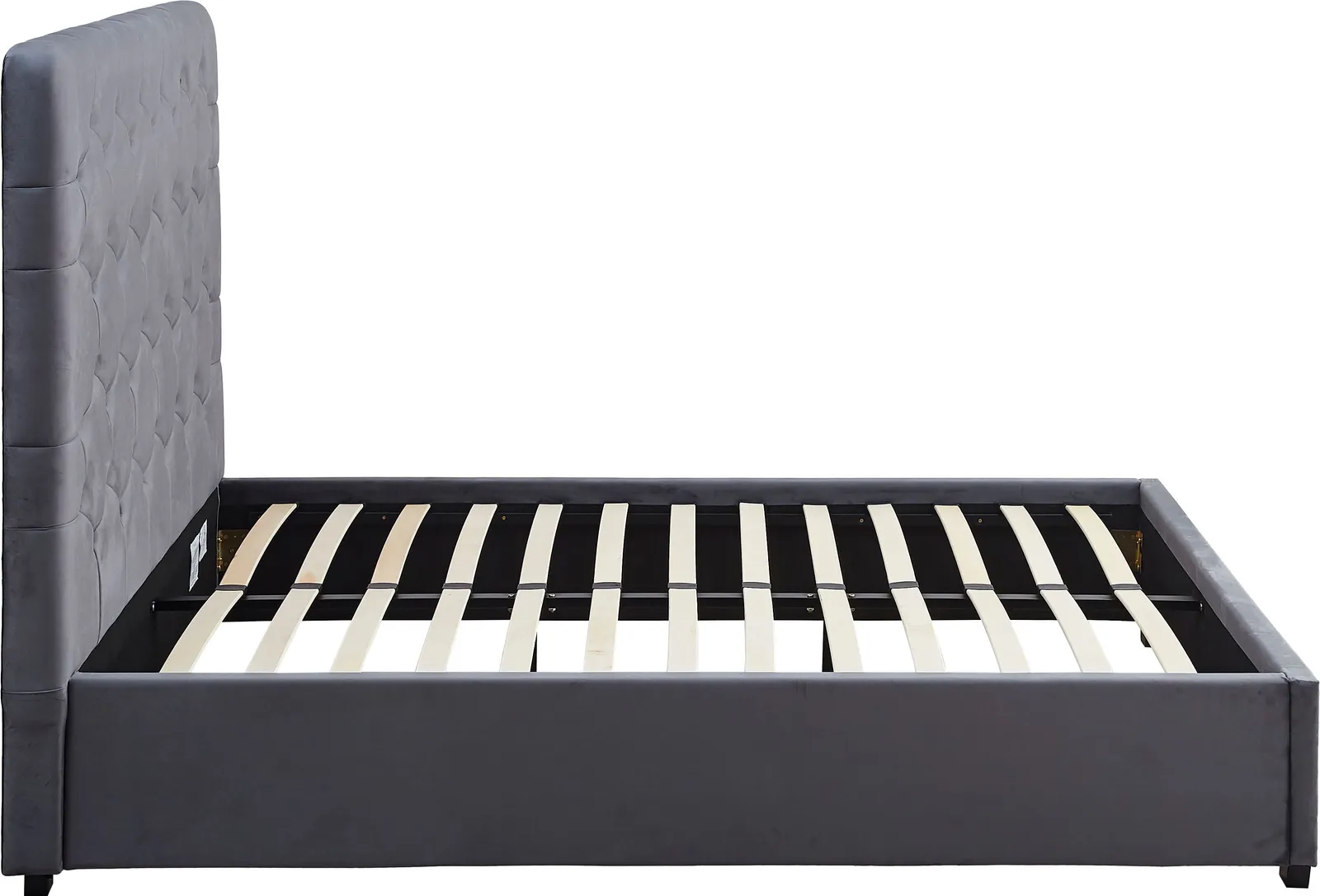 Seconique Madison 4'6" Bed (Double) in Grey 4