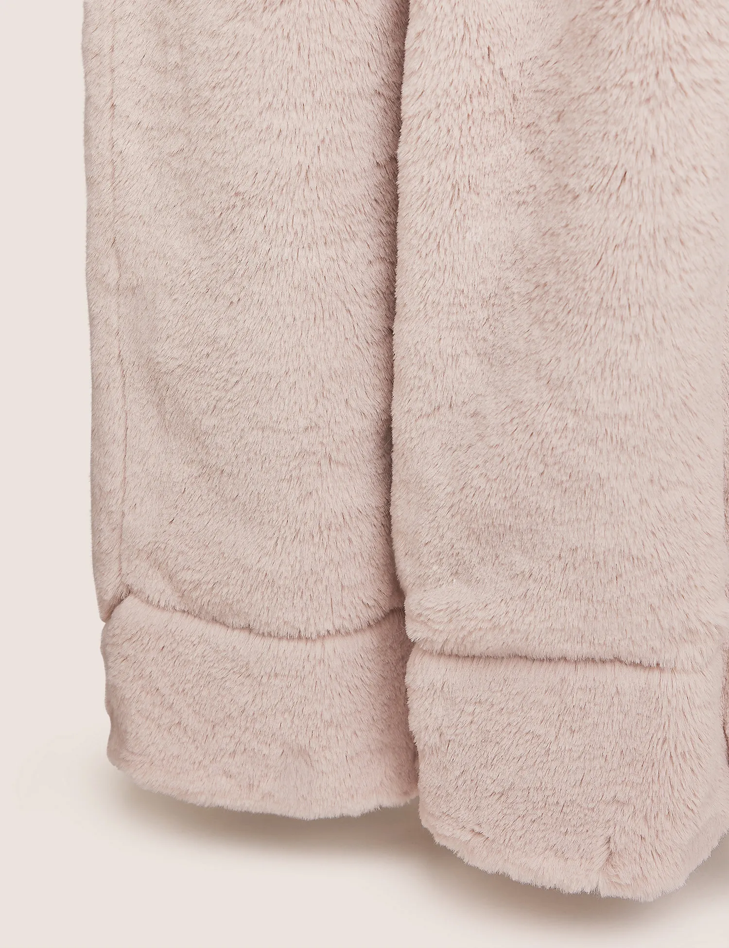 M&S Supersoft Faux Fur Throw