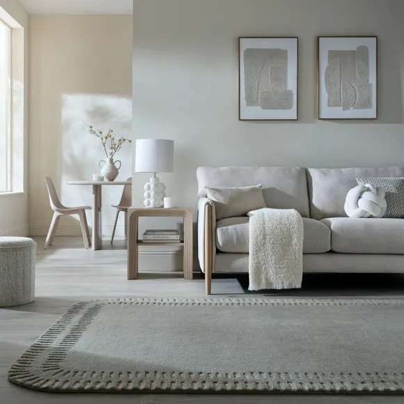 Abel Border Wool Rug 1