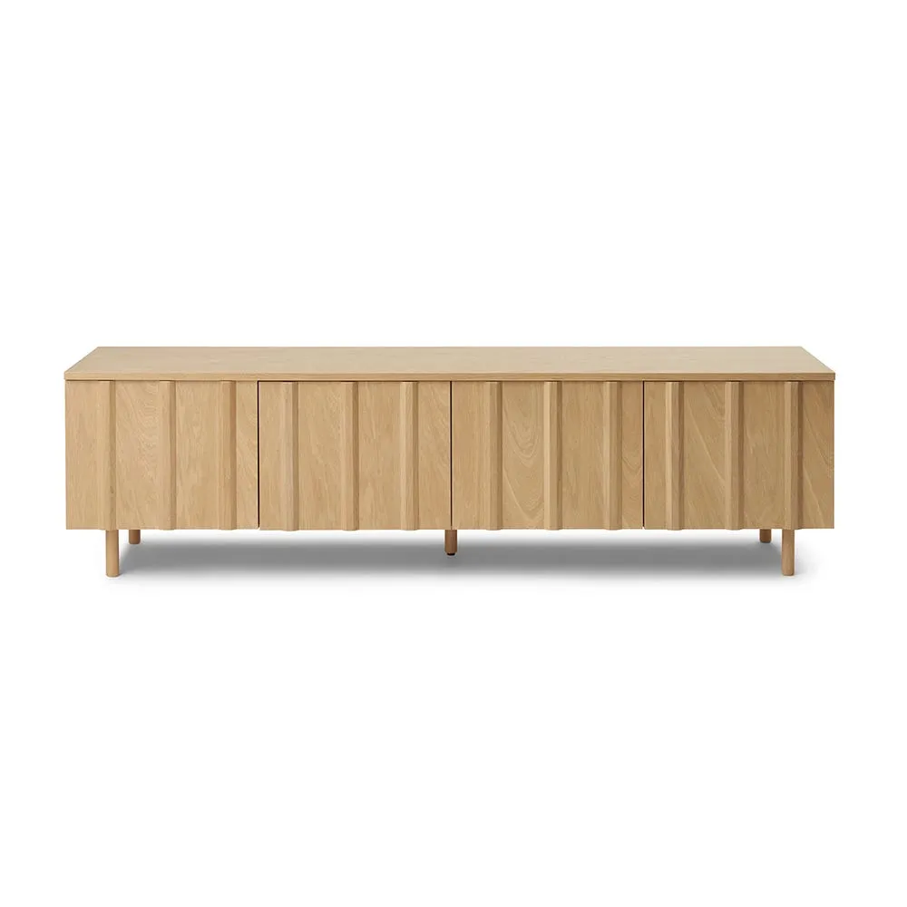 Normann Copenhagen Rib Sideboard Low Oak 2