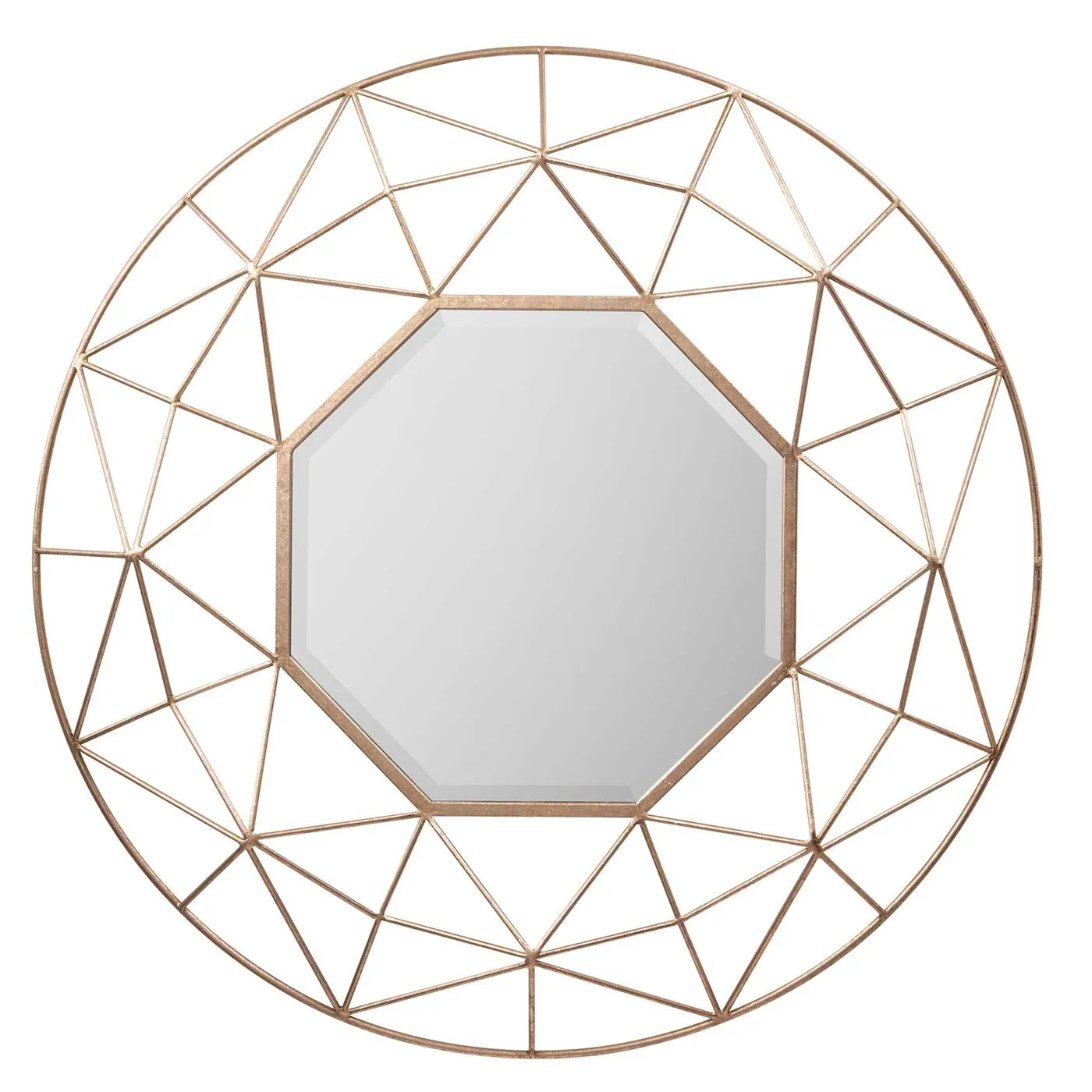 Geo Mirror, Gold