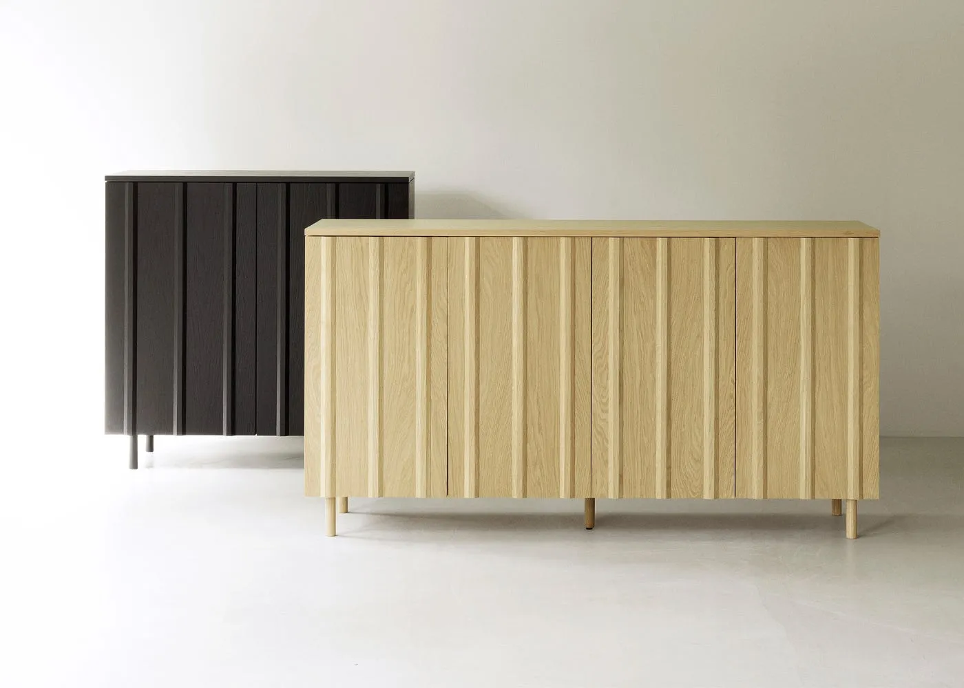 Normann Copenhagen Rib Sideboard in Soft Black 3