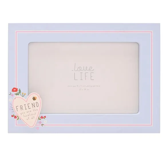 Love Life Friend Heart Photo Frame 2