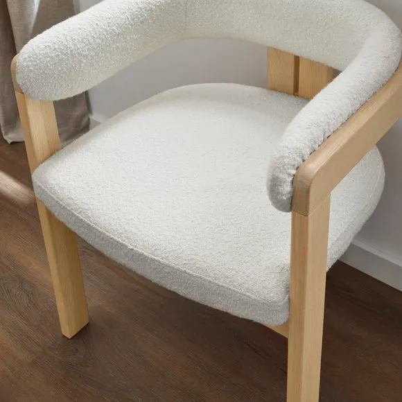 Lovato Dining Chair, Boucle 6