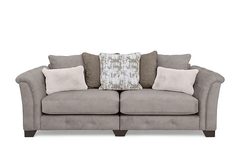 Aura 4 Seater Scatter Back Split Frame Sofa