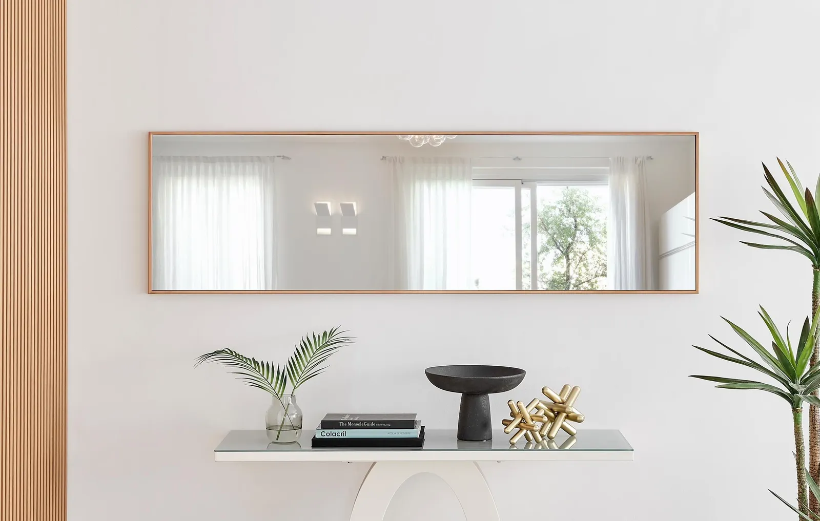 FurnitureboxUK Emma Full Length Extra Large 170x50cm Framed Rectangular Vertical Living Room Hallway Wall Mirror in Copper 3