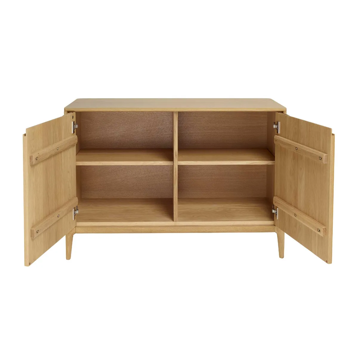 Ercol Romana 2 Door Sideboard, Neutral Oak | Barker & Stonehouse 3