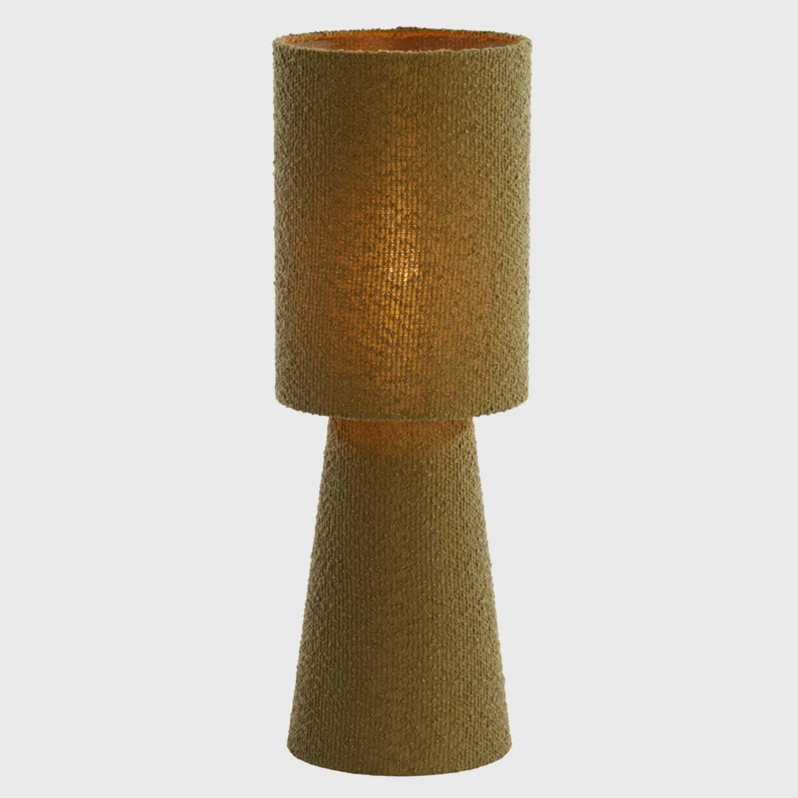 Green Boucle Table Lamp Fabric | Barker & Stonehouse 3