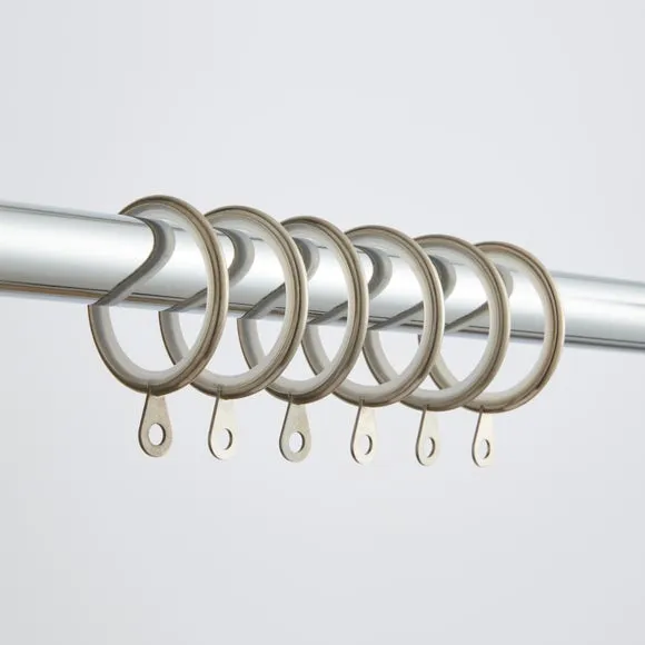 Pack of 12 Curtain Rings