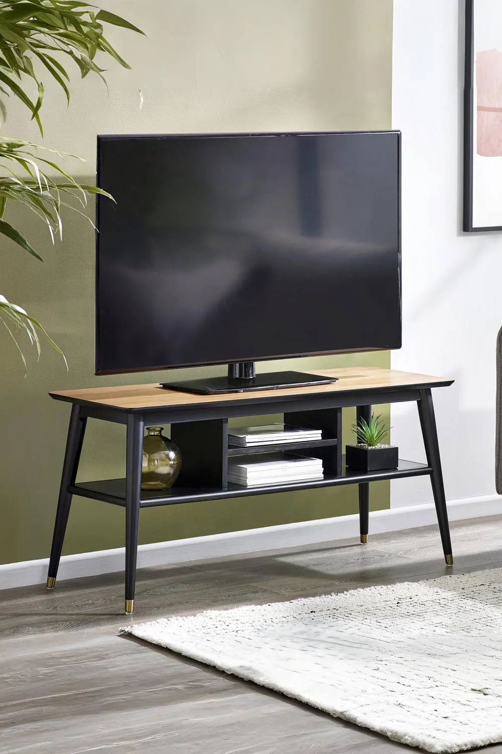 Julian Bowen Findlay TV Stand in Walnut