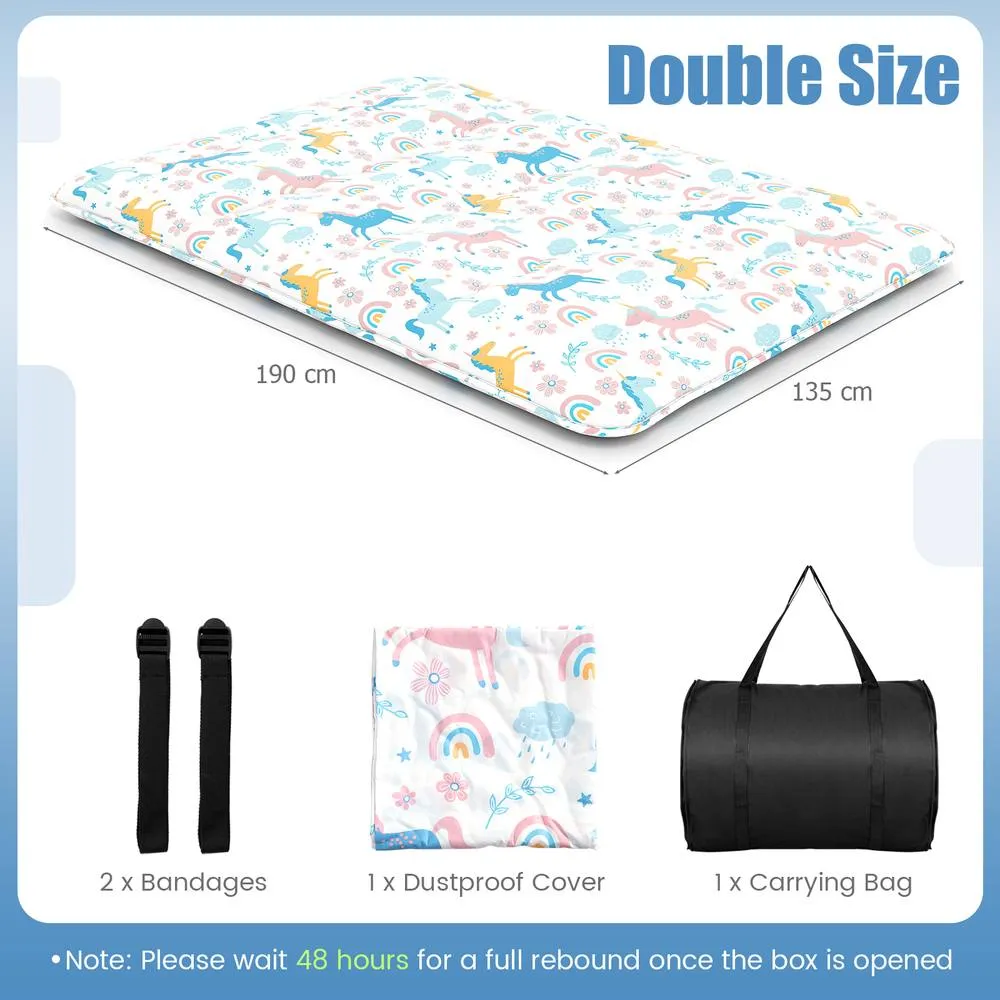 Costway King Size Japanese Floor Futon Mattress 190x135x10cm 3