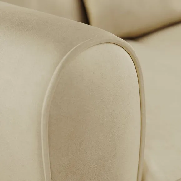 Blake Curved Arm Opulent Velvet Corner Chaise Sofa 5