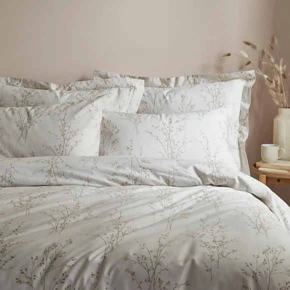 Chiltern Sketch Floral 100% Cotton Duvet Cover & Pillowcase Set 3