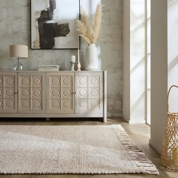 Knox Chunky Weave Tasselled Rug