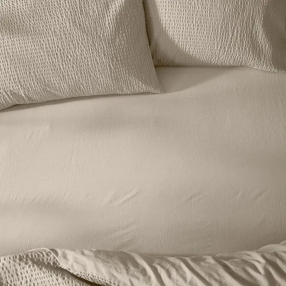 Yard Hebden Washed Cotton Fitted Sheet