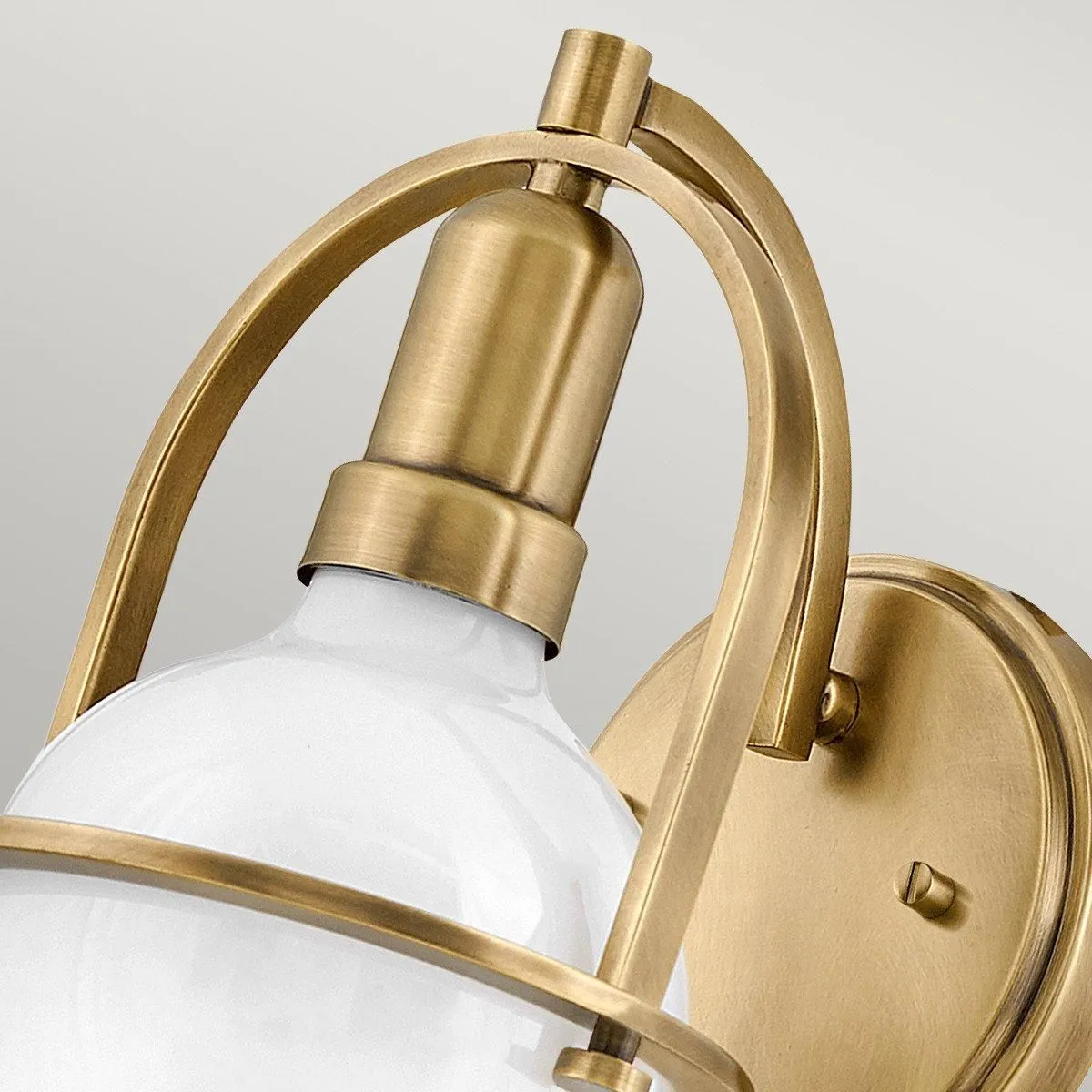 Netlighting Hinkley Somerset Wall Lamp Heritage Brass in Yellow 2