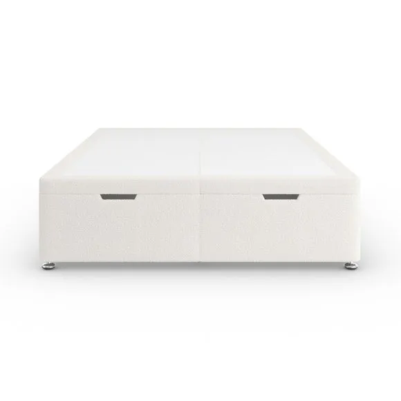 Luxury End of Bed Ottoman Bed Frame, Teddy Fabric 4