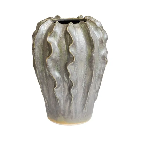 Scarlet Coral Reef Ceramic Vase 1