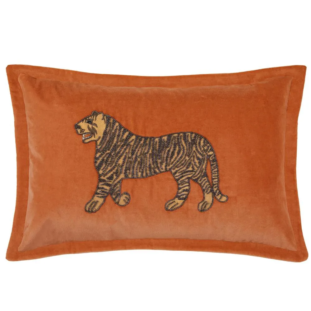 Voyage Maison Durga Animal Oxford Cushion in Amber