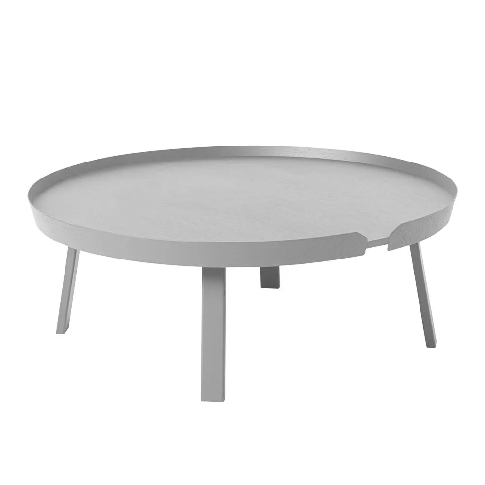 Muuto Around Coffee Table Extra Large Grey 2