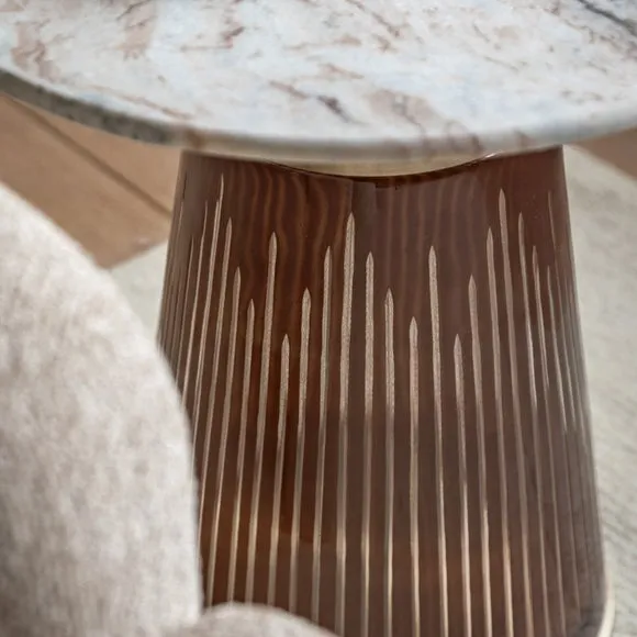Seville Marble Side Table 4