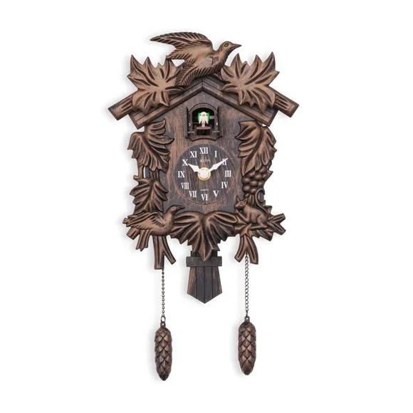 Acctim Hamburg Antique Bronze Cuckoo Clock 4