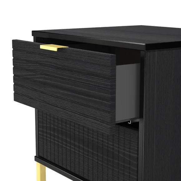 Harborne 2 Drawer Bedside Table 6