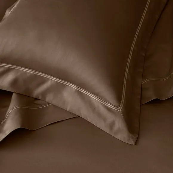 Dorma 800 Thread Count 100% Cotton Sateen Oxford Pillowcase 4